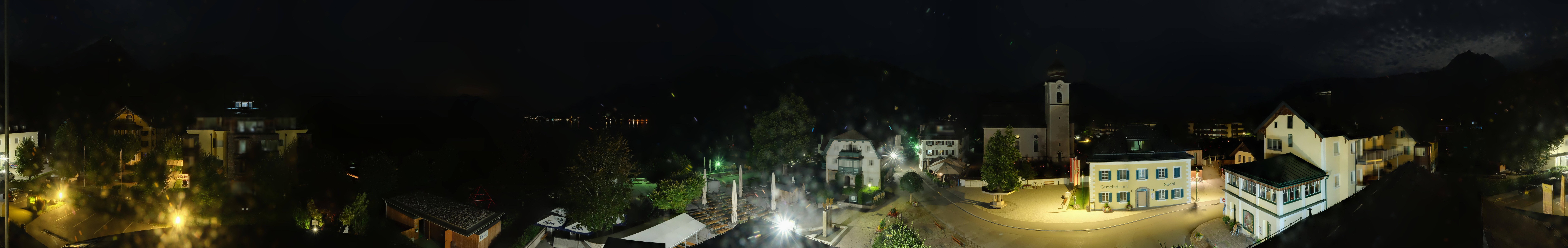 Archiv Foto Webcam Panoramasicht über Strobl