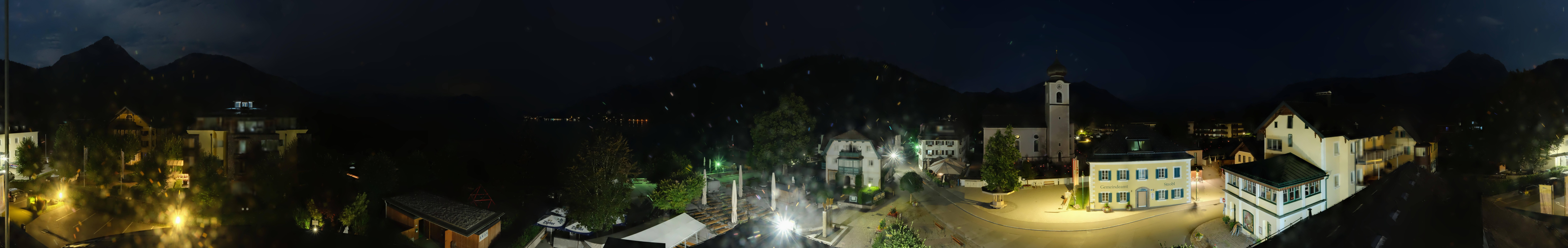 Archiv Foto Webcam Panoramasicht über Strobl
