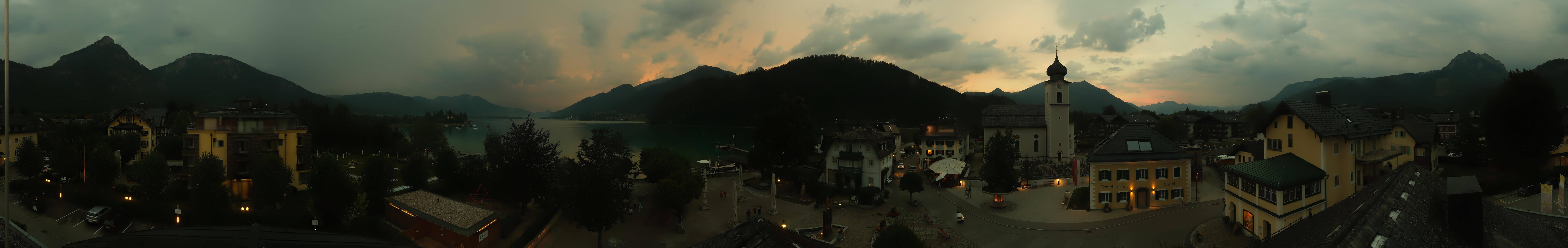 Archiv Foto Webcam Panoramasicht über Strobl
