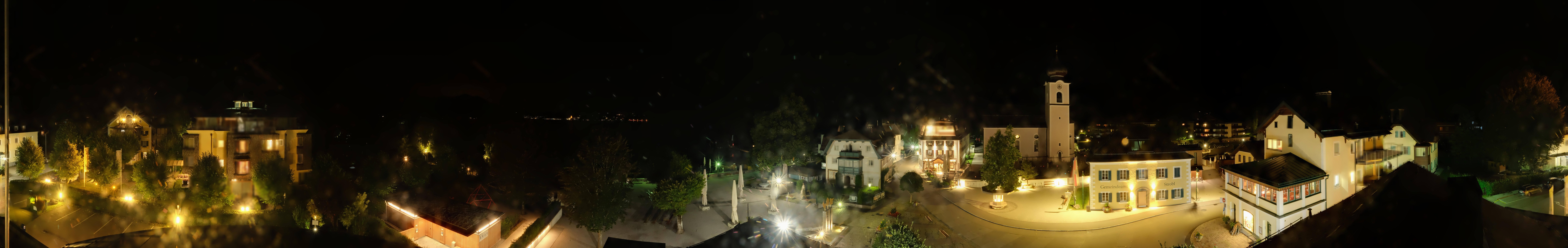 Archiv Foto Webcam Panoramasicht über Strobl