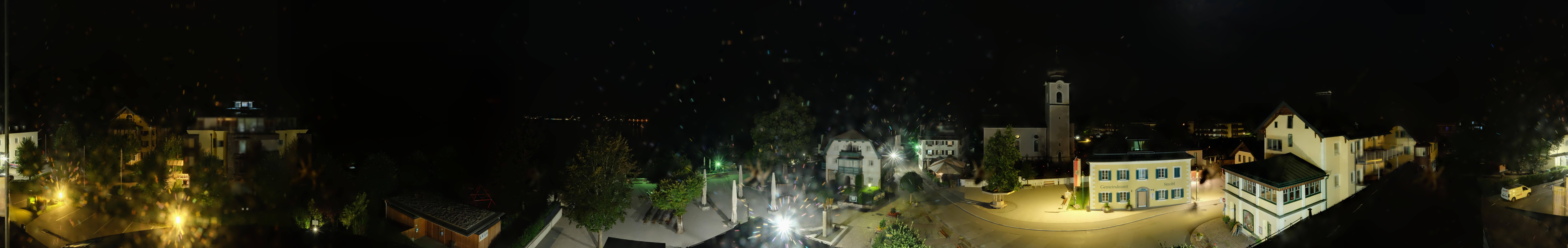 Archiv Foto Webcam Panoramasicht über Strobl