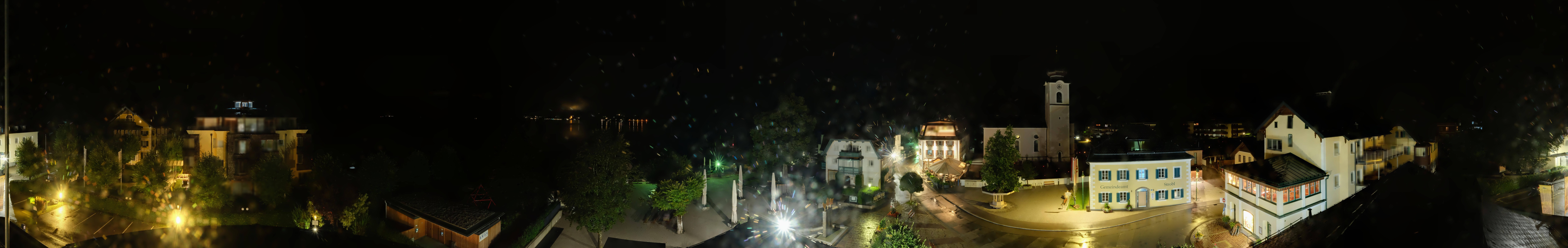 Archiv Foto Webcam Panoramasicht über Strobl