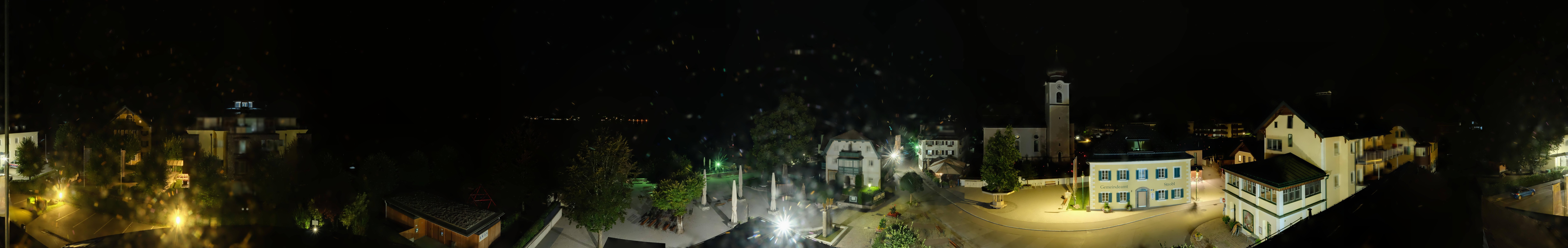 Archiv Foto Webcam Panoramasicht über Strobl