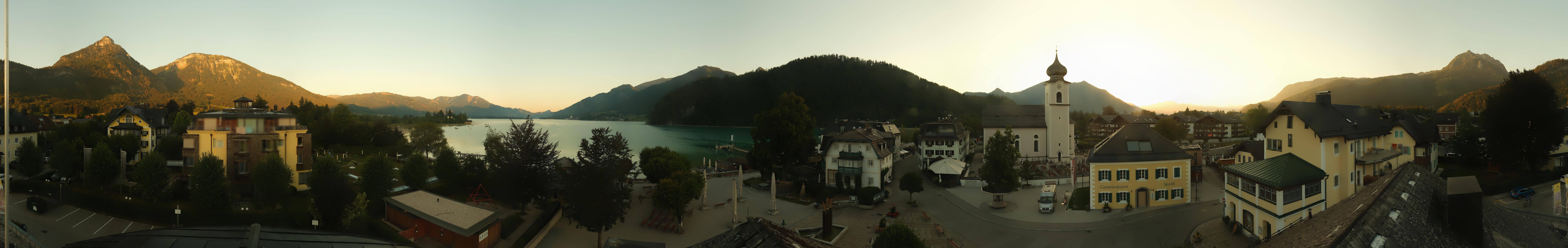 Archiv Foto Webcam Panoramasicht über Strobl