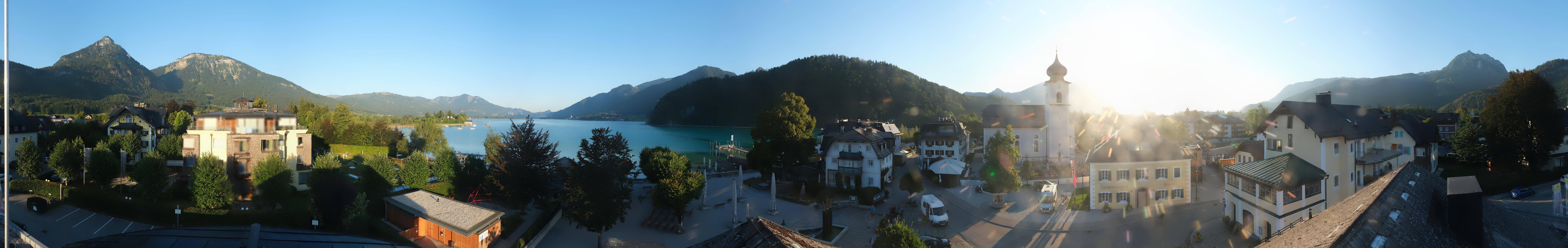 Archiv Foto Webcam Panoramasicht über Strobl