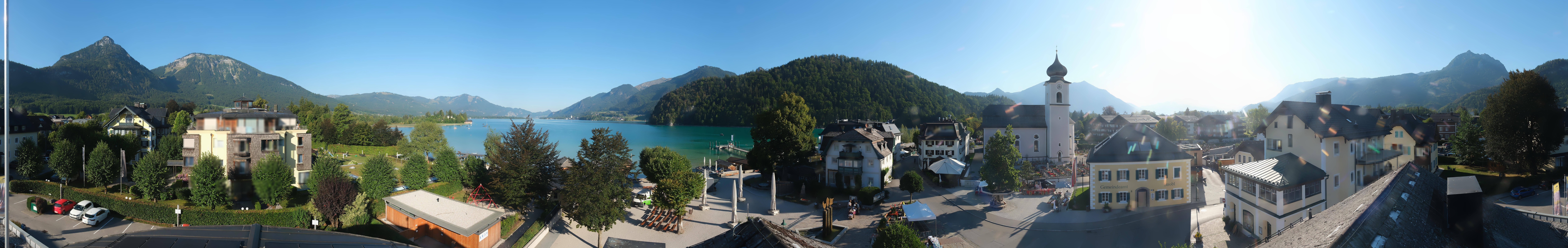 Archiv Foto Webcam Panoramasicht über Strobl