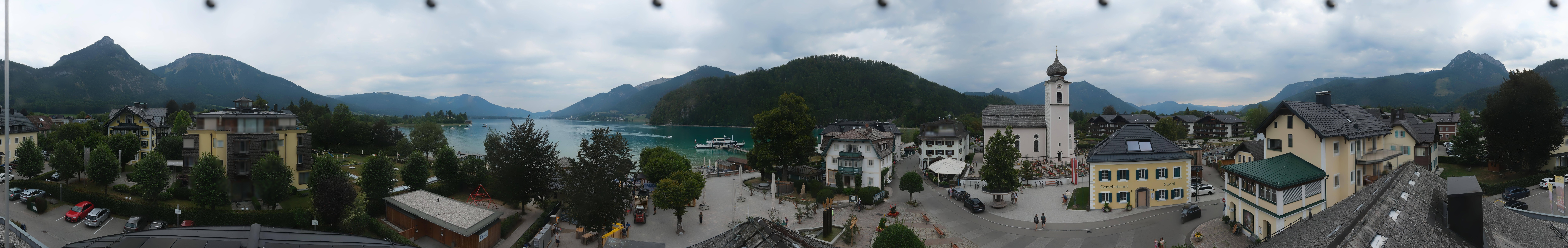 Archiv Foto Webcam Panoramasicht über Strobl