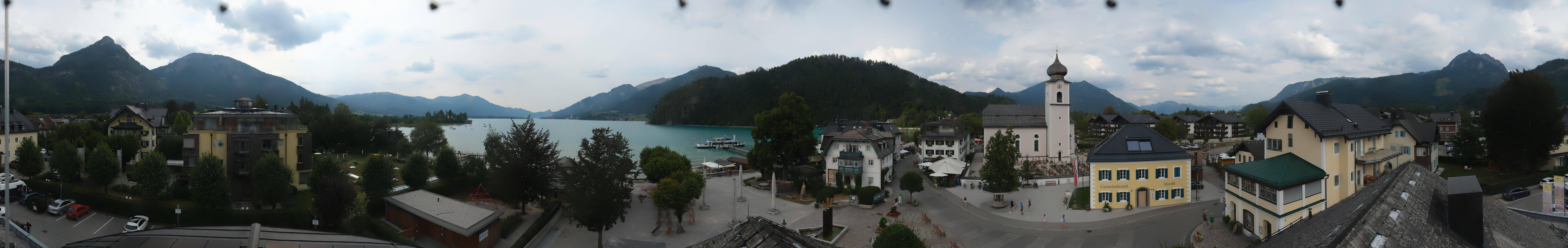 Archiv Foto Webcam Panoramasicht über Strobl