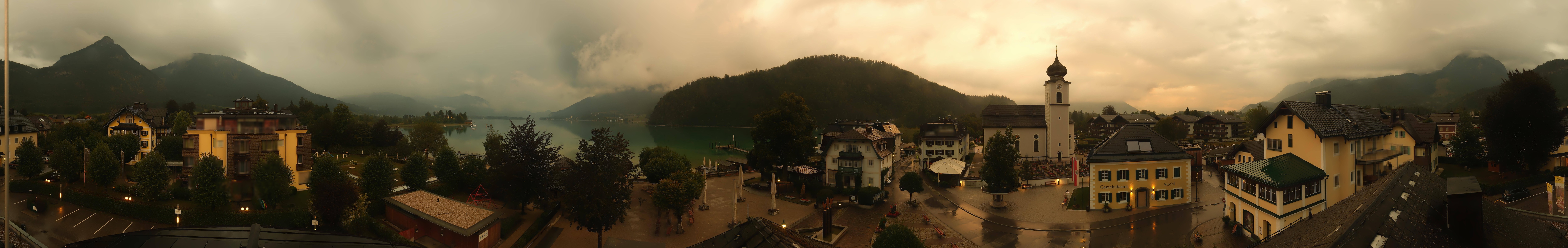 Archiv Foto Webcam Panoramasicht über Strobl