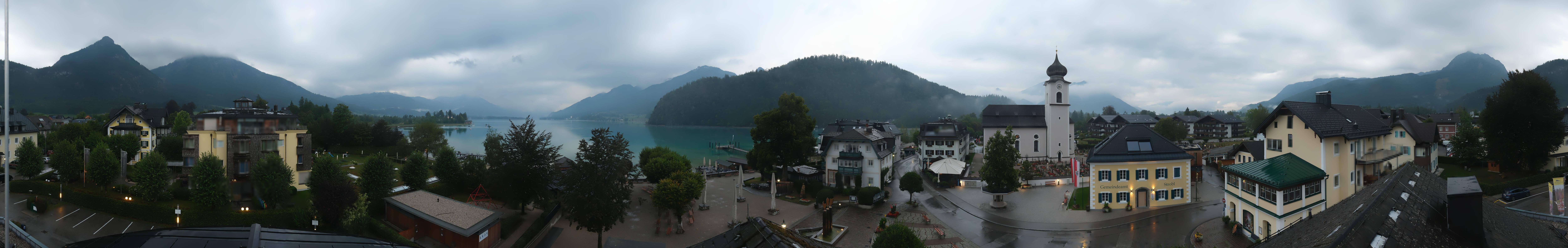 Archiv Foto Webcam Panoramasicht über Strobl