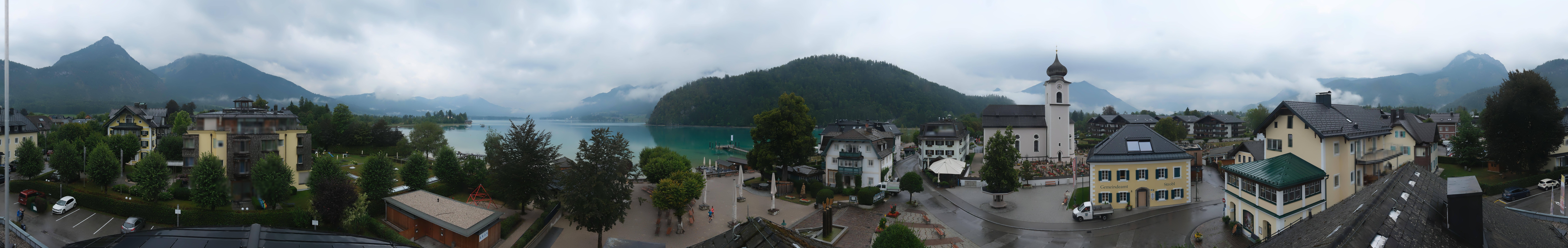 Archiv Foto Webcam Panoramasicht über Strobl