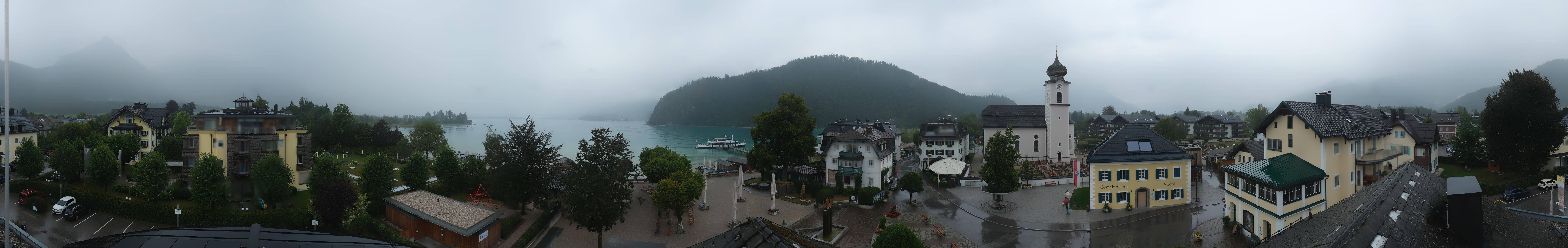 Archiv Foto Webcam Panoramasicht über Strobl
