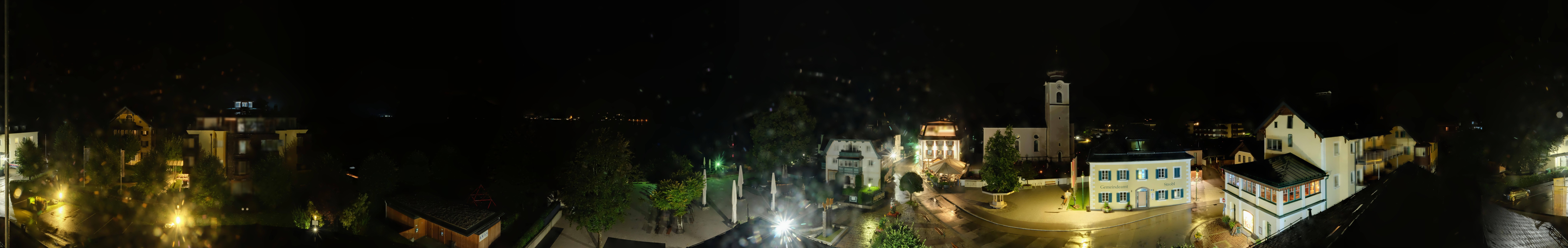 Archiv Foto Webcam Panoramasicht über Strobl