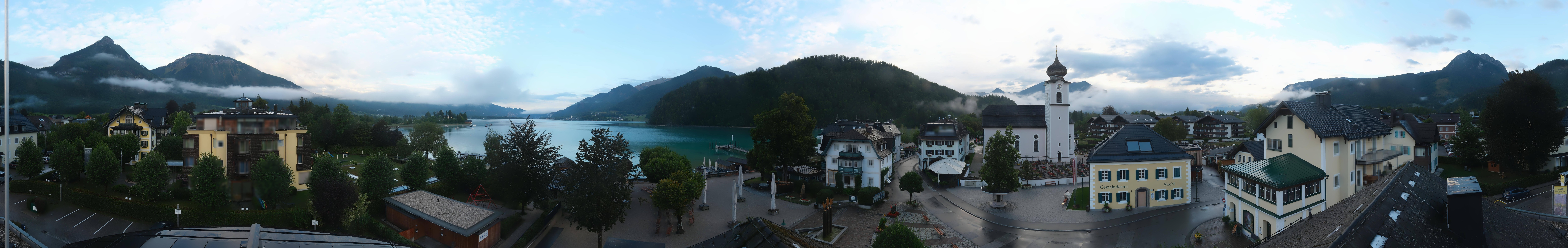 Archiv Foto Webcam Panoramasicht über Strobl