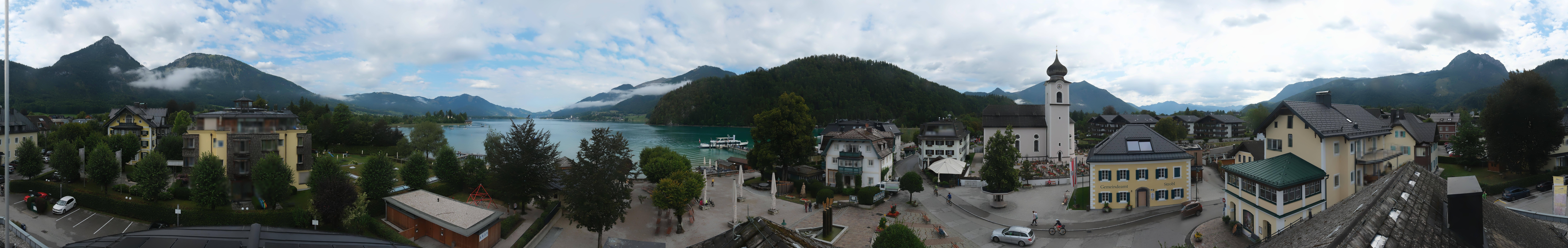 Archiv Foto Webcam Panoramasicht über Strobl