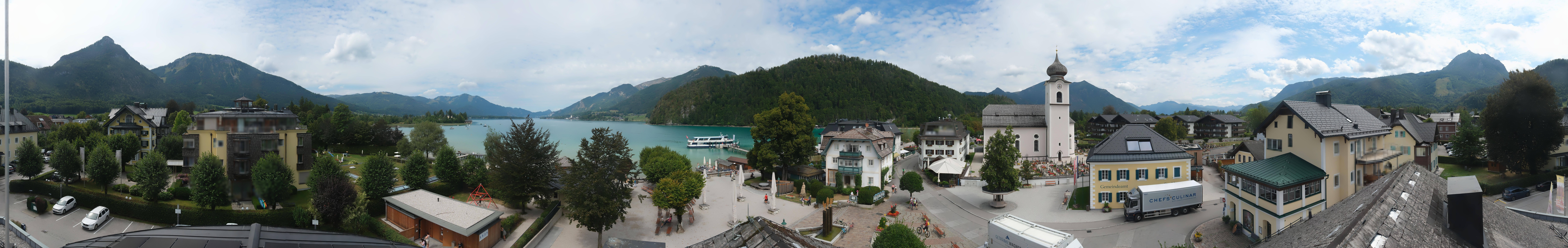 Archiv Foto Webcam Panoramasicht über Strobl