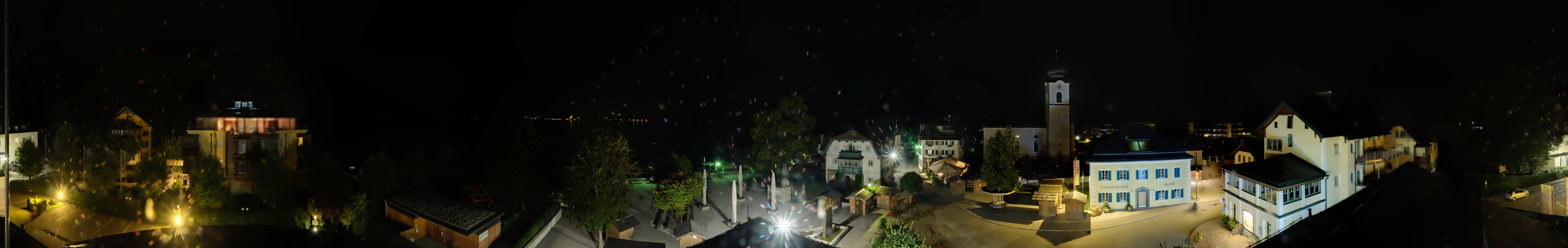 Archiv Foto Webcam Panoramasicht über Strobl