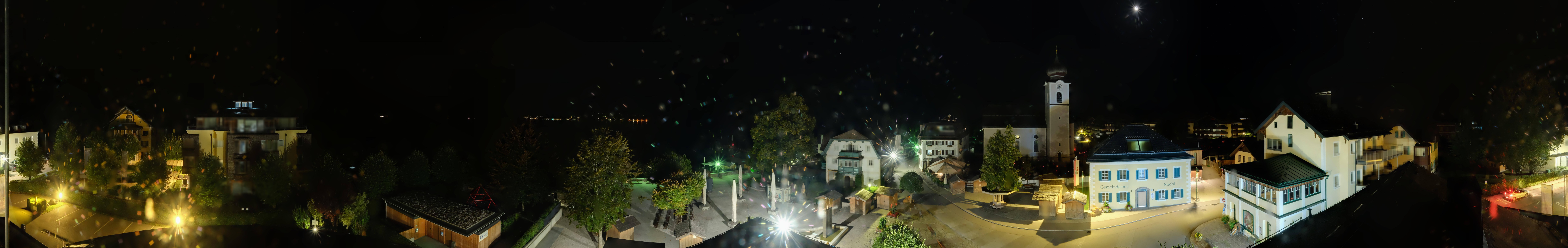 Archiv Foto Webcam Panoramasicht über Strobl