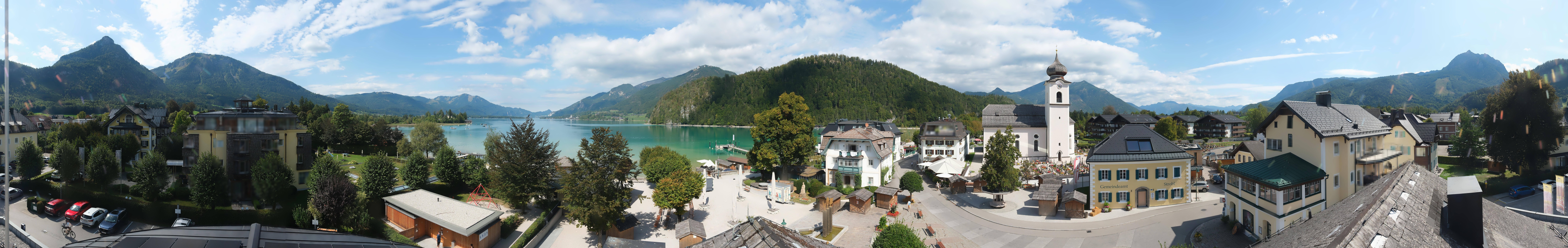 Archiv Foto Webcam Panoramasicht über Strobl