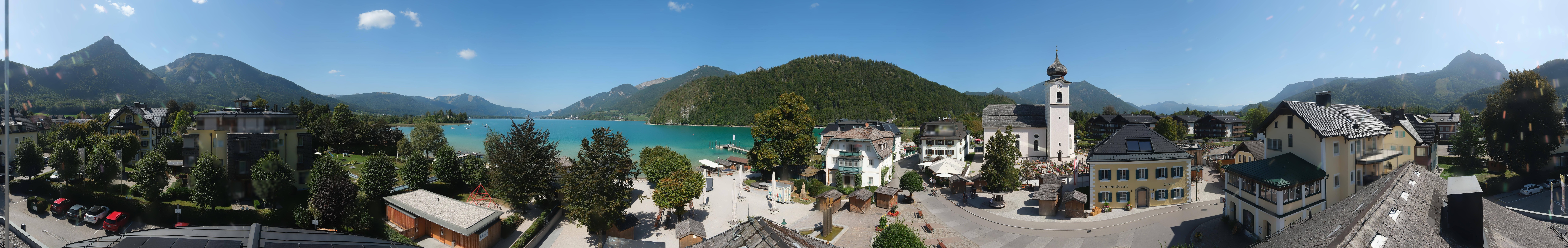 Archiv Foto Webcam Panoramasicht über Strobl