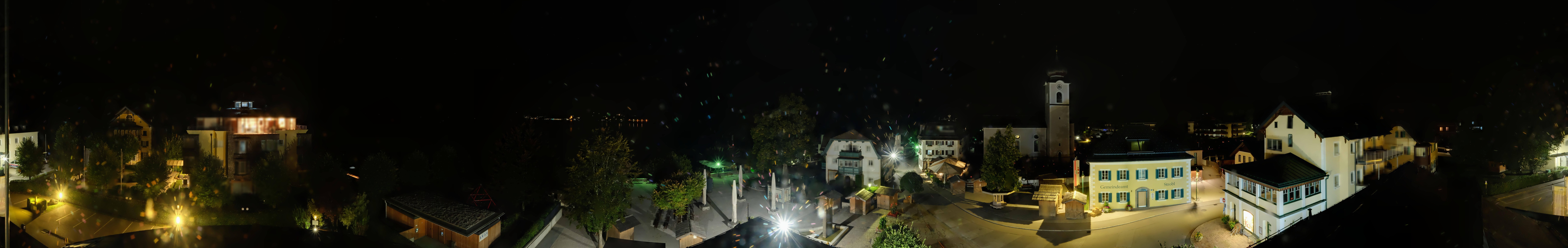 Archiv Foto Webcam Panoramasicht über Strobl