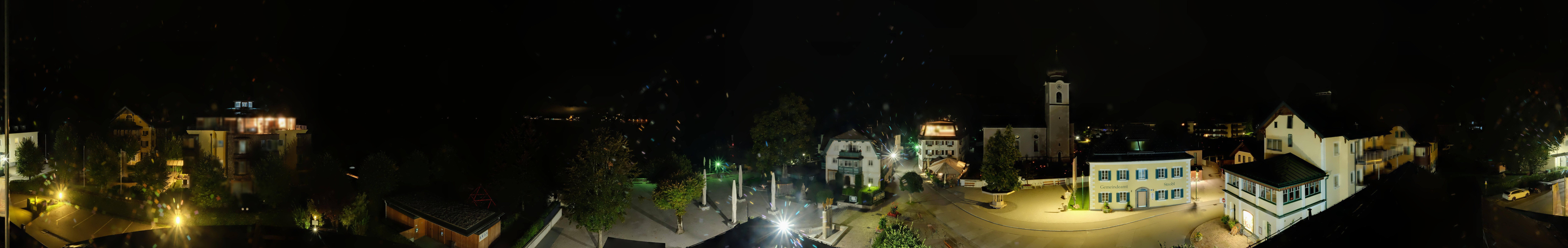 Archiv Foto Webcam Panoramasicht über Strobl