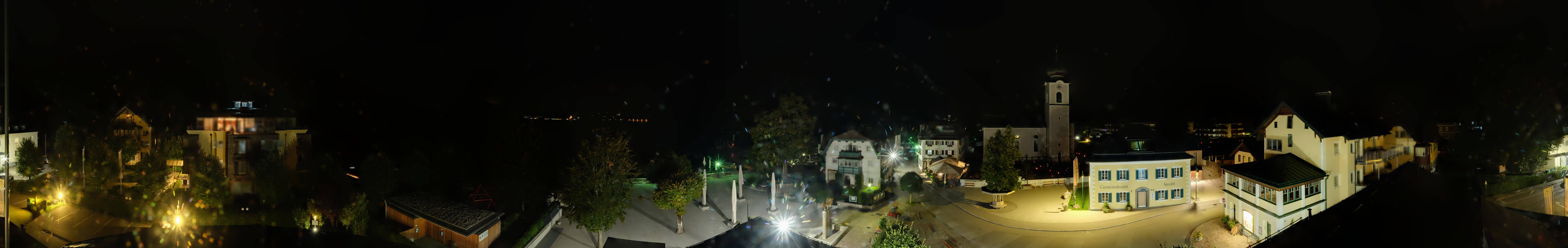 Archiv Foto Webcam Panoramasicht über Strobl