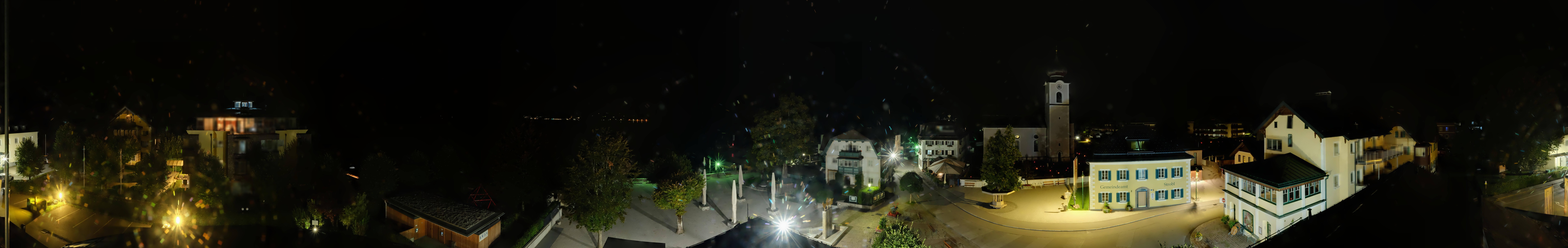 Archiv Foto Webcam Panoramasicht über Strobl