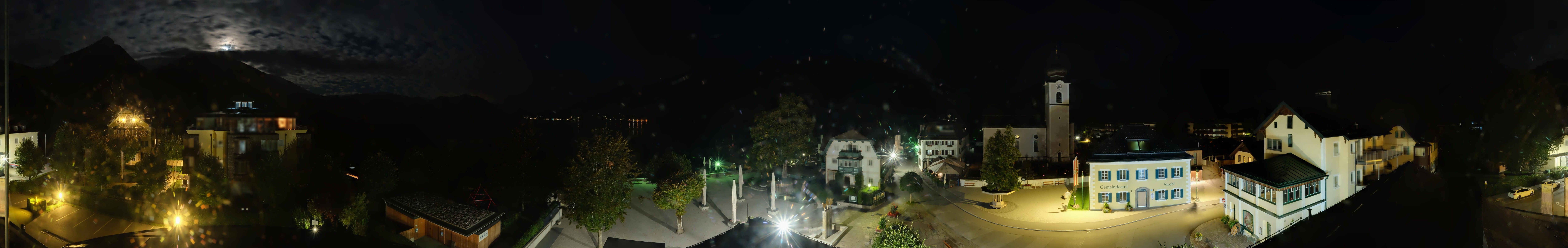 Archiv Foto Webcam Panoramasicht über Strobl