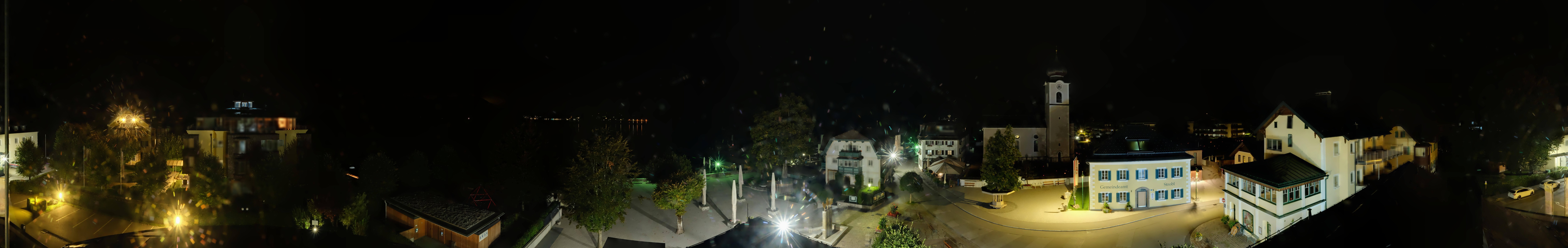 Archiv Foto Webcam Panoramasicht über Strobl