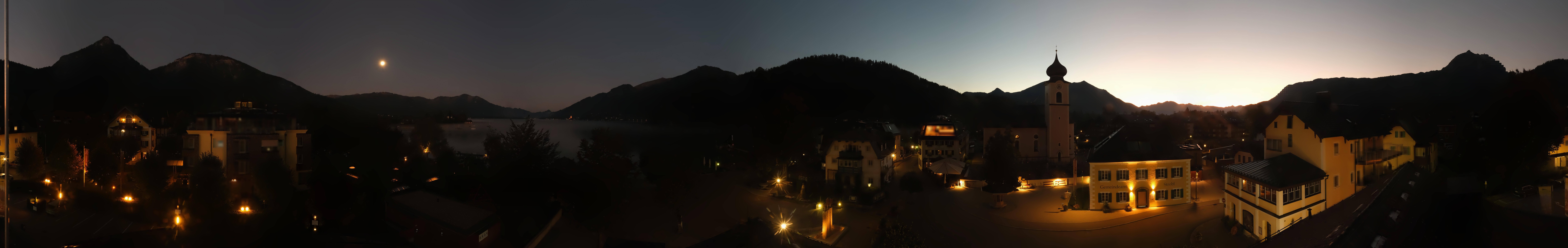 Archiv Foto Webcam Panoramasicht über Strobl