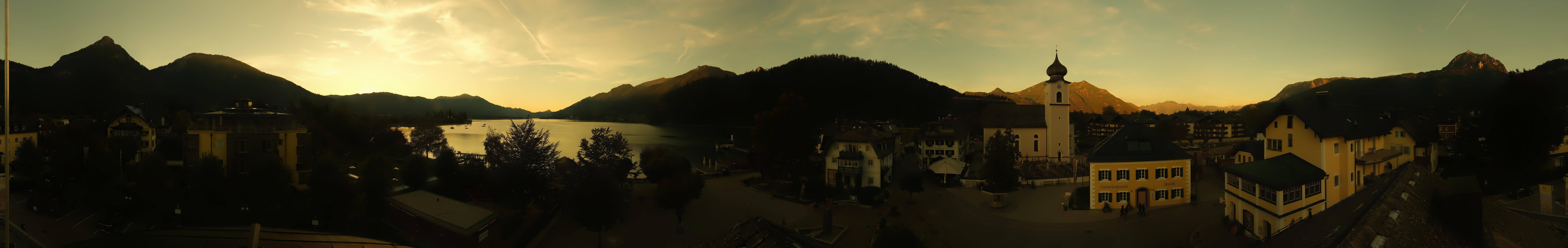 Archiv Foto Webcam Panoramasicht über Strobl