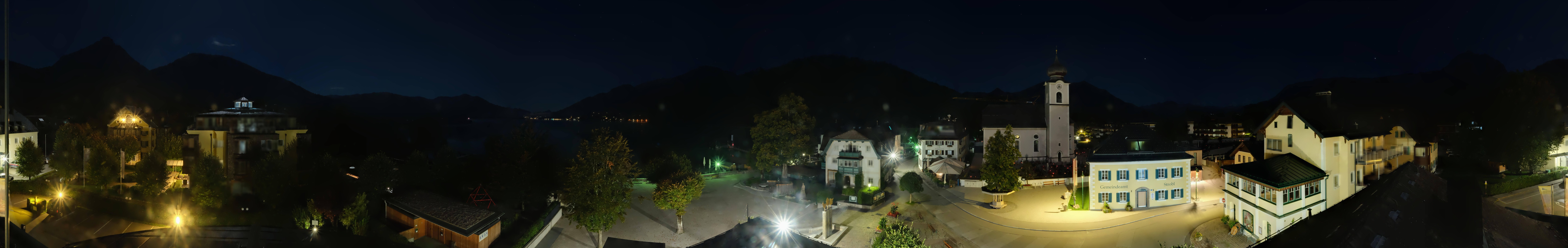 Archiv Foto Webcam Panoramasicht über Strobl