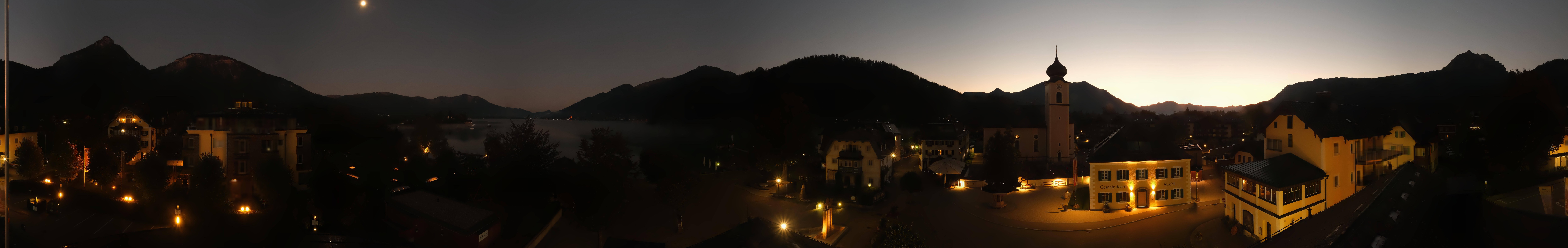 Archiv Foto Webcam Panoramasicht über Strobl