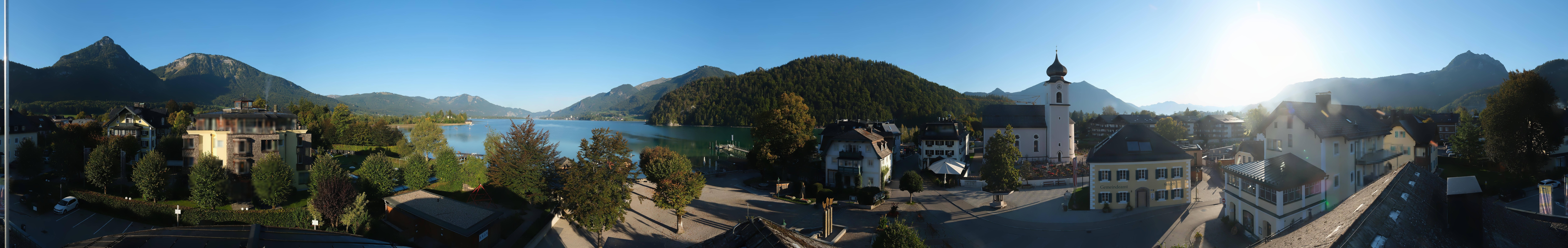 Archiv Foto Webcam Panoramasicht über Strobl