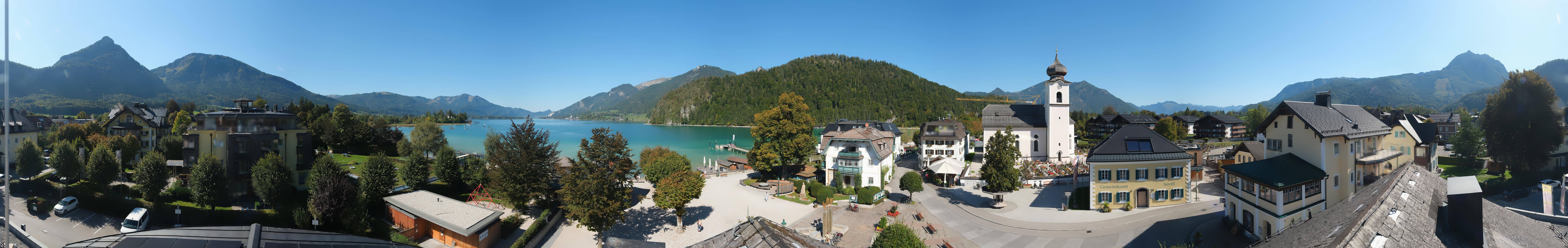Archiv Foto Webcam Panoramasicht über Strobl