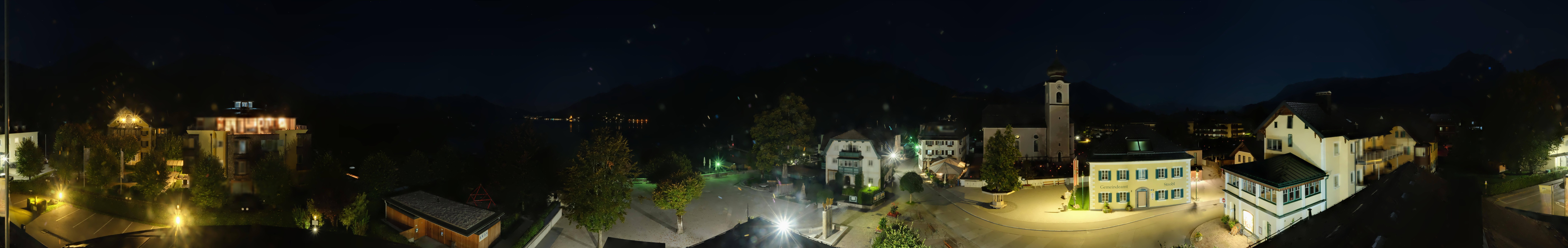 Archiv Foto Webcam Panoramasicht über Strobl