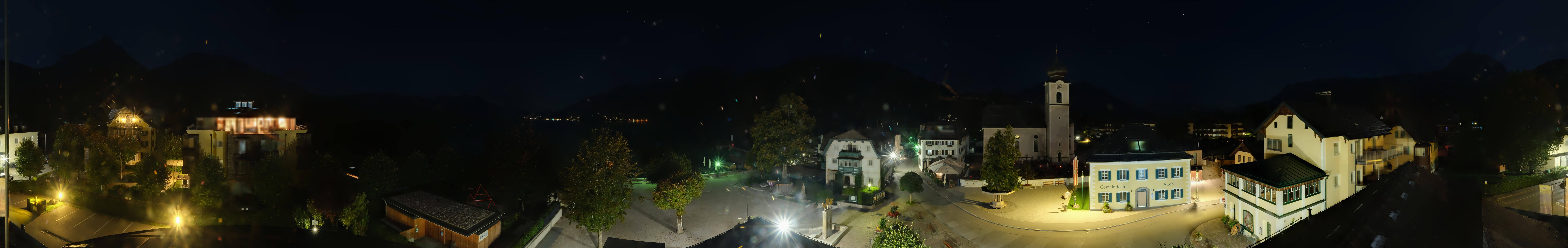 Archiv Foto Webcam Panoramasicht über Strobl