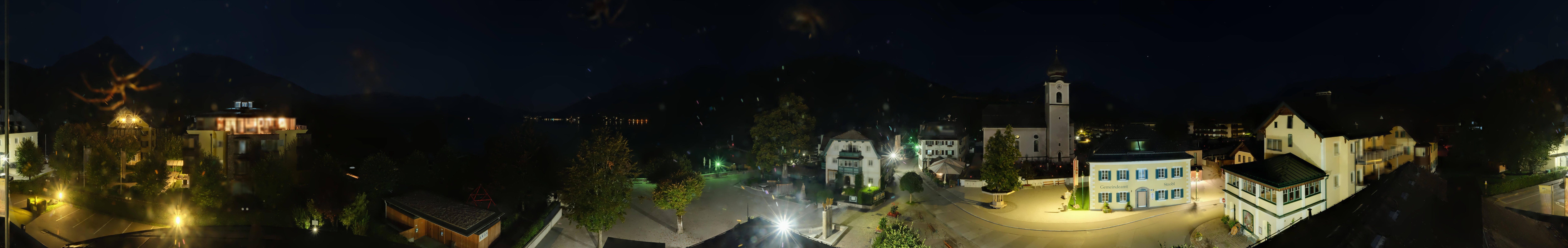 Archiv Foto Webcam Panoramasicht über Strobl