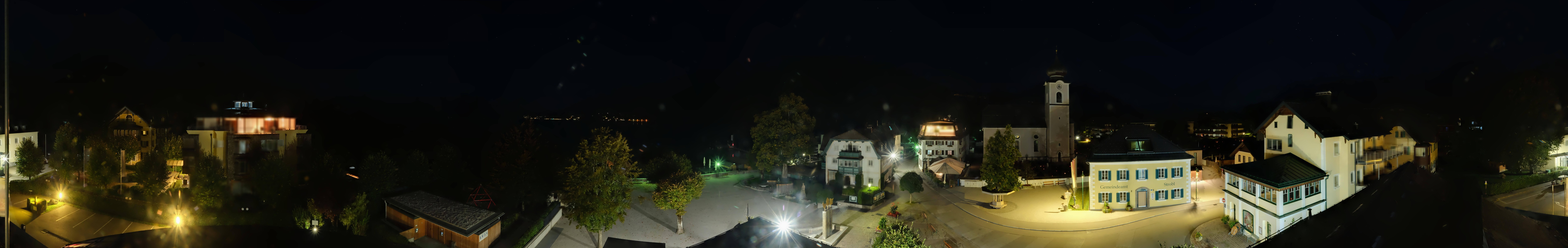Archiv Foto Webcam Panoramasicht über Strobl