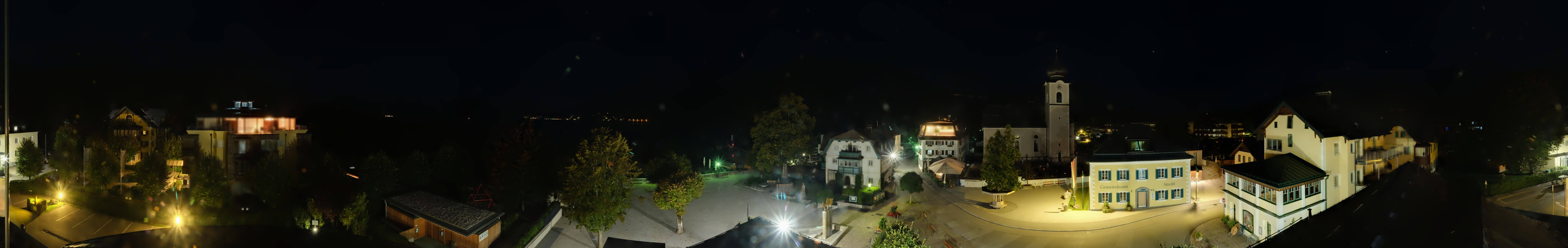 Archiv Foto Webcam Panoramasicht über Strobl