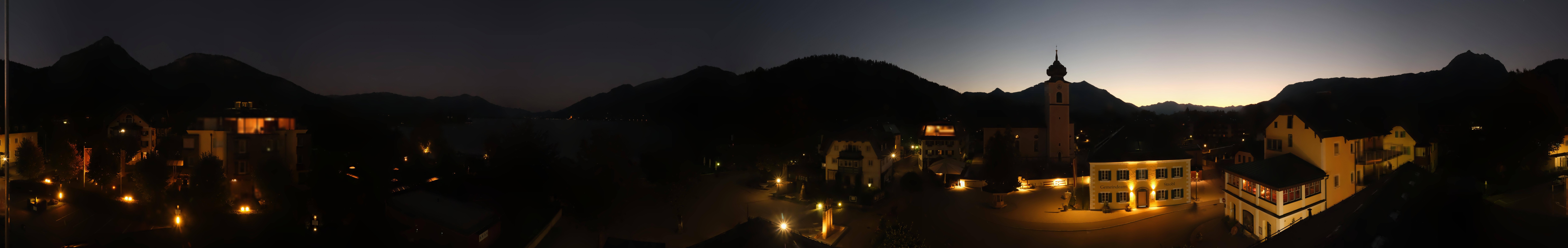 Archiv Foto Webcam Panoramasicht über Strobl
