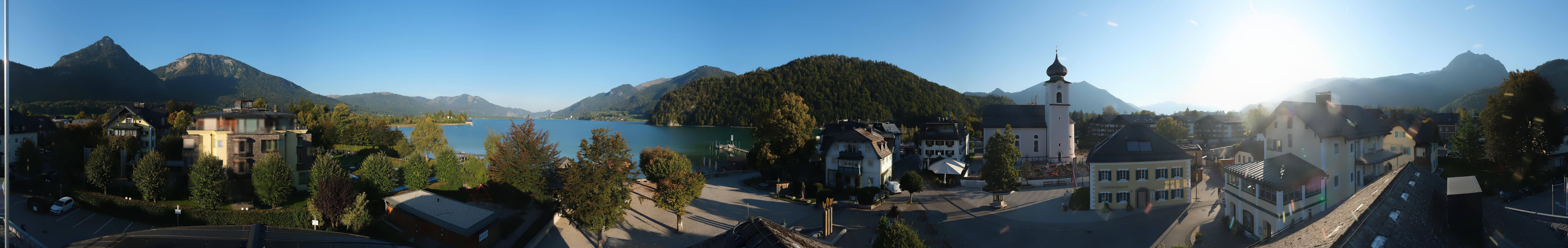 Archiv Foto Webcam Panoramasicht über Strobl