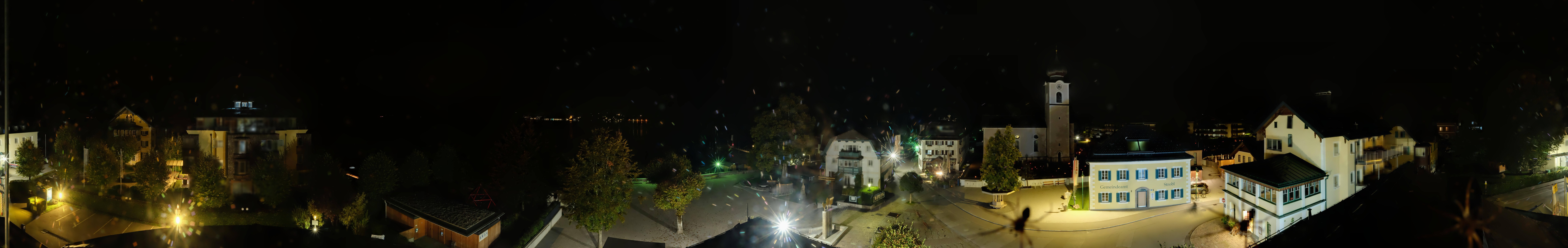 Archiv Foto Webcam Panoramasicht über Strobl
