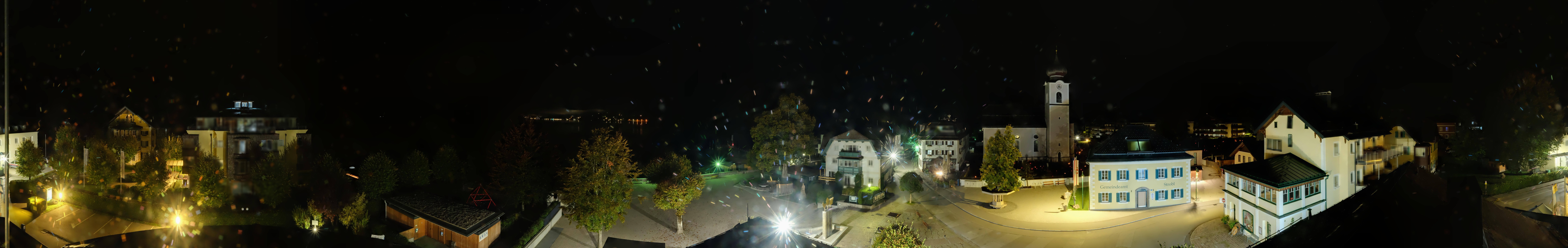 Archiv Foto Webcam Panoramasicht über Strobl