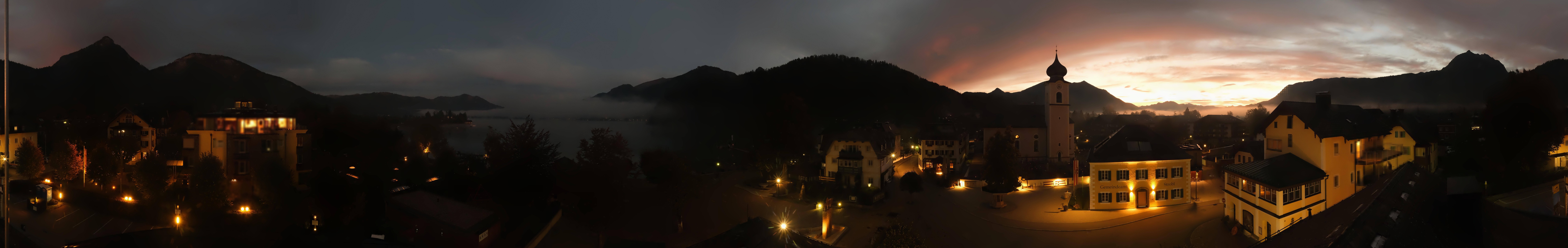 Archiv Foto Webcam Panoramasicht über Strobl