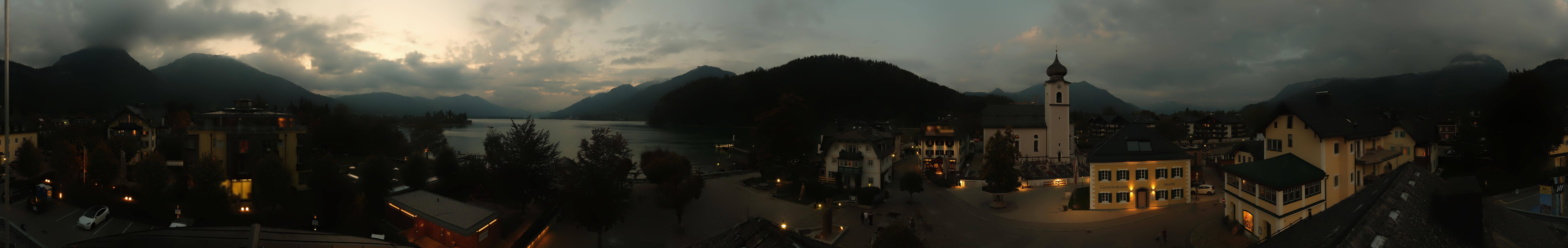 Archiv Foto Webcam Panoramasicht über Strobl