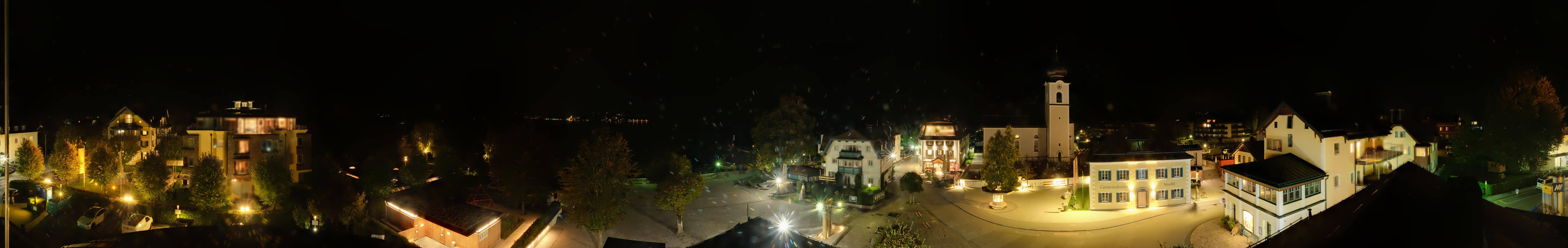 Archiv Foto Webcam Panoramasicht über Strobl
