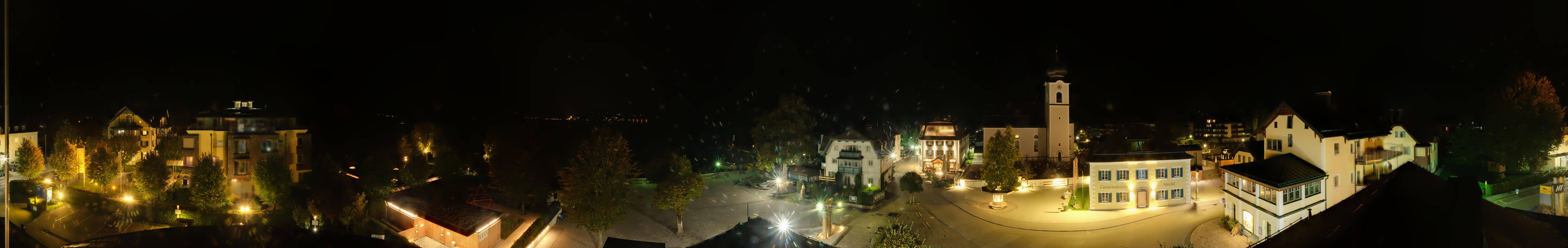 Archiv Foto Webcam Panoramasicht über Strobl