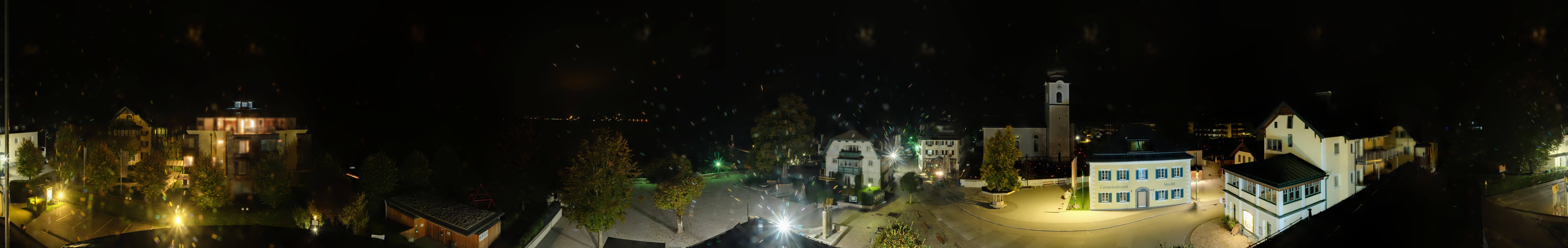 Archiv Foto Webcam Panoramasicht über Strobl